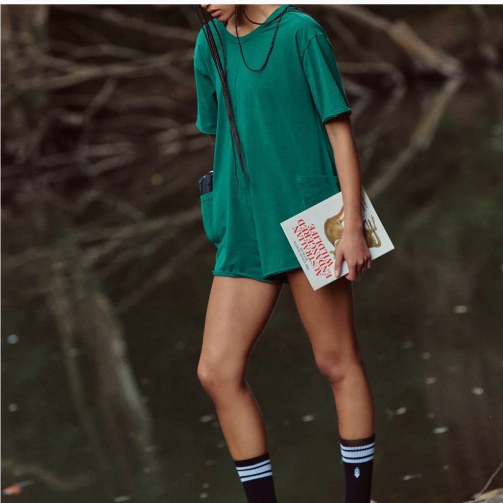 FP Movement by Free People Green Romper